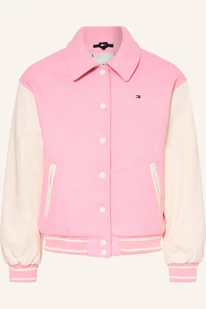Tommy Hilfiger College Bunda růžová režná