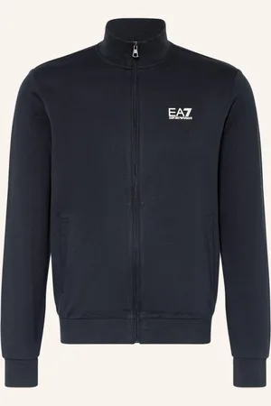 EA7 Mikinová Bunda tmavě modrá
