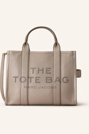 Marc Jacobs Shopper The Medium Tote Bag Leather černošedá