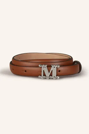 Max Mara Opasek Newmgraziata hnědá