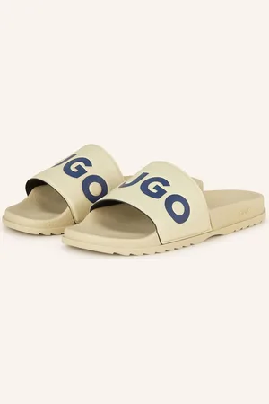 HUGO BOSS Pantofle Match It tmavě žlutá