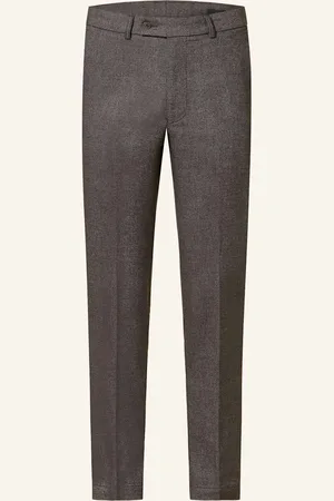 Cinque Chino Kalhoty Cibravo Slim Fit tmavě hnědá