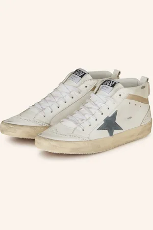 Golden Goose Sneakersy Mid Star bílá modrá