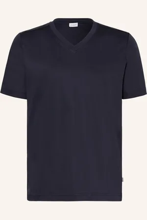 Zimmerli Pyžamové Tričko Supreme Green Cotton tmavě modrá
