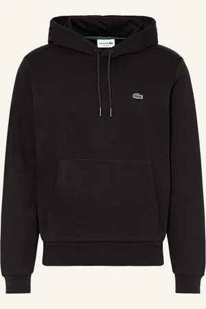 Lacoste Mikina S Kapucí černá