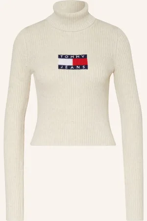 Tommy Hilfiger Svetr S Rolákem bílá
