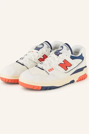 New Balance Sneakersy 550 bílá modrá červená