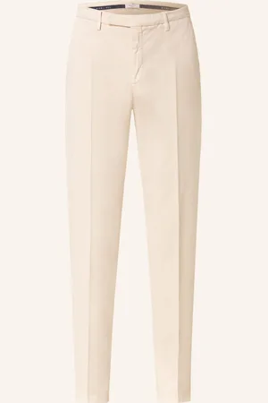 Boglioli Oblekové Kalhoty Slim Fit béžová
