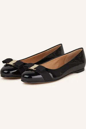 Salvatore Ferragamo Baleríny Varina černá