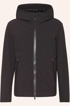 Woolrich Péřová Bunda Pacific černá