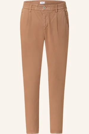 PAUL Chino Kalhoty Tapered Fit velbloudí