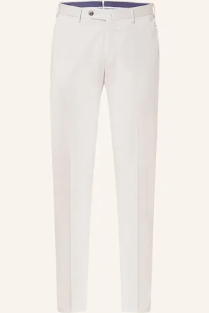 PT Torino Chino Kalhoty Slim Fit světle šedá