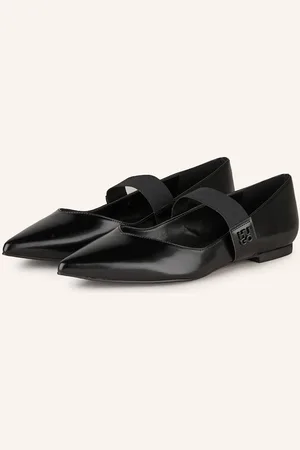 HUGO BOSS Baleríny Typu Mary Jane Maridia černá
