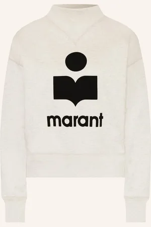 Marant Etoile Mikina Moby světle šedá
