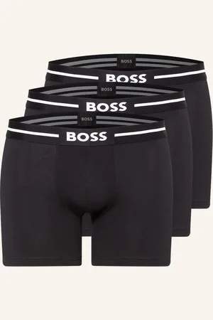 HUGO BOSS Boxerky, 3 Kusy V Balení černá