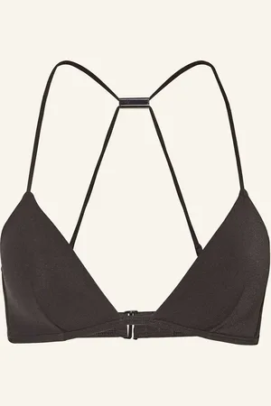 Calvin Klein Trojúhelníkový Horní Díl Bikin Ck Black černá