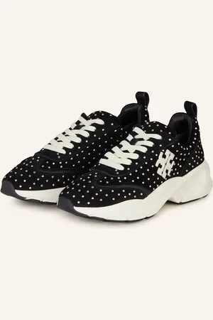 Tory Burch Sneakersy S Ozdobnými Kamínky černá