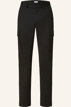 PAUL Cargo Kalhoty Comfort Fit černá