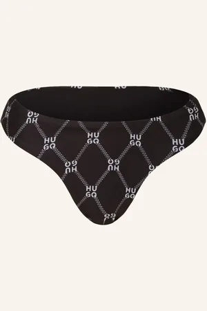 HUGO BOSS Basic Bikinové Kalhotky Helena černá světle šedá