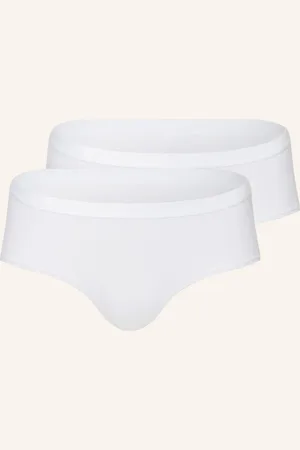 Calida Kalhotky Panty Benefit Women, 2 Kusy V Balení bílá