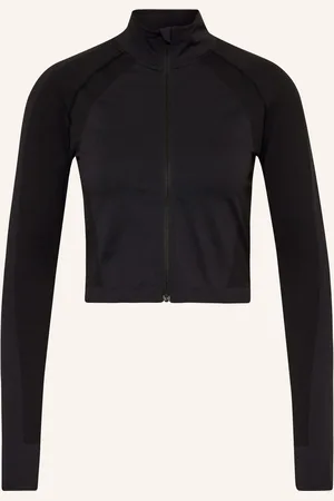 Sweaty Betty Cropped Tréninková Bunda Athlete černá