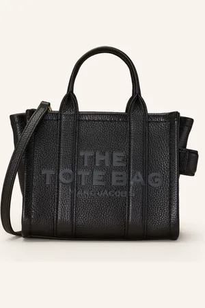 Marc Jacobs Shopper The Crossbody Tote Bag Leather černá