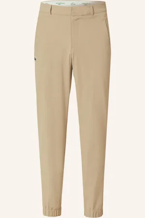 Lacoste Chino Kalhoty Slim Fit velbloudí