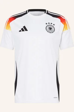 adidas Domácí Dres Německo 24 Pro Muže bílá černá červená