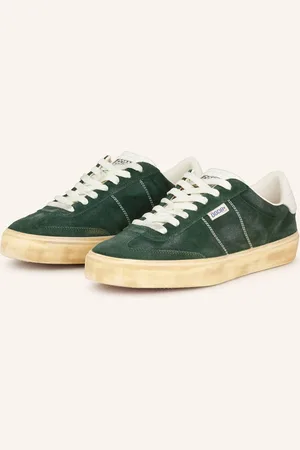 Golden Goose Sneakersy Soul Star zelená krémová