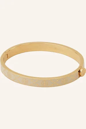 Tory Burch Náramek zlatá bílá
