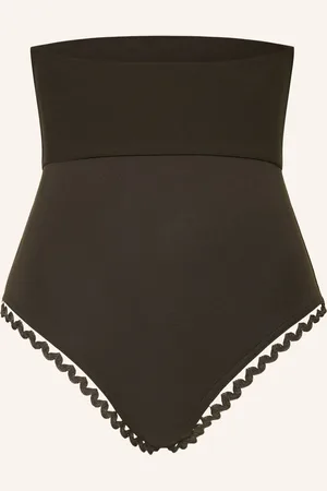 ERES High Waist Bikinové Kalhotky Hit tmavě hnědá