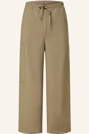Rohe Róhe Cargo Kalhoty Wide Fit velbloudí