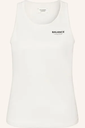 Pas Normal Studios Běžecký Top Balance Sleeveless režná