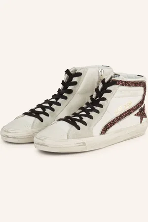 Golden Goose Vysoké Sneakersy Slide bílá