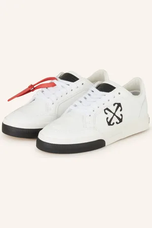 OFF-WHITE Sneakersy New Low Vulcanized bílá černá