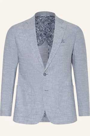 PAUL Oblekové Sako Slim Fit Se Lnem