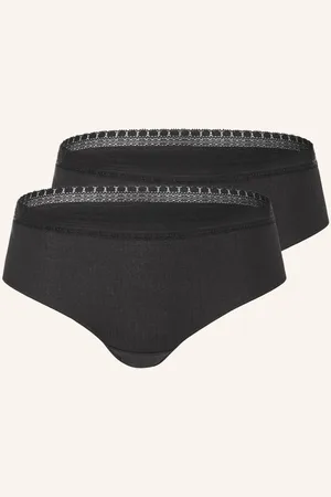 Sloggi Kalhotky Panty Go, 2 Kusy V Balení černá
