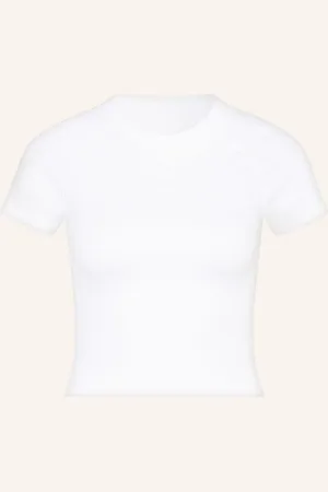 Sweaty Betty Cropped Tričko Athlete bílá