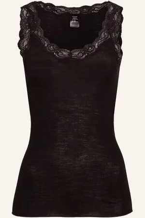 Calida Top Richesse Lace S Hedvábím černá