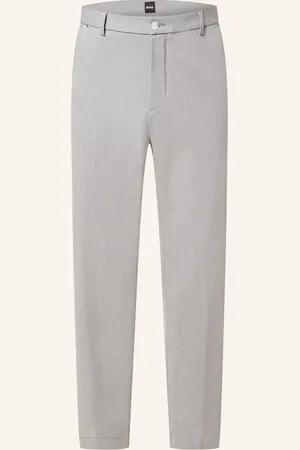 HUGO BOSS Chino Kalhoty Kane Regular Tapered Fit světle šedá