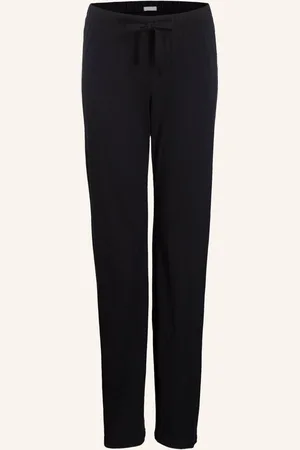 Hanro Pyžamové Kalhoty Cotton Deluxe černá