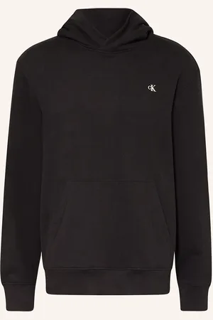 Calvin Klein Mikina S Kapucí černá