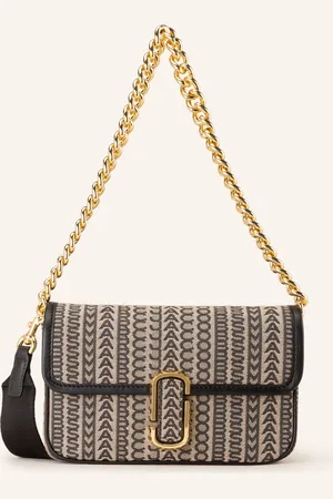 Marc Jacobs Kabelka Přes Rameno The Soft Shoulder béžová tmavě šedá