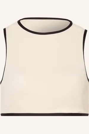 Seafolly Horní Díl Bustier Bikin Beach Bound režná černá