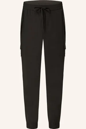 HUGO BOSS Kalhoty Comflex V Joggingovém Stylu Tapered Fit černá