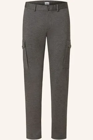 PAUL Cargo Kalhoty Comfort Fit tmavě šedá
