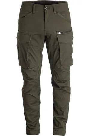 G-Star Cargo Kalhoty Tapered Fit tmavě zelená