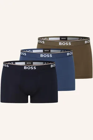 HUGO BOSS Boxerky Power, 3 Kusy V Balení modrá tmavě modrá