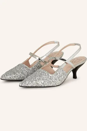 INWEAR Slingpumps S Otevřenou Patou Mlitteriw stříbrná