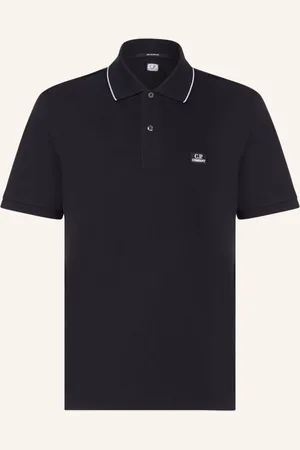 C.P. Company Polokošile Z Piké Regular Fit tmavě modrá